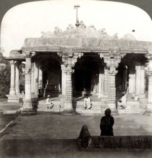 'Superb Marble Temples at Dilwarra, on Abu
