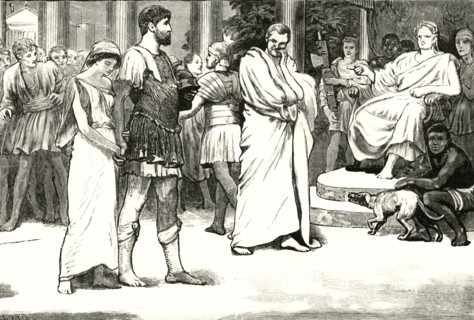 'Virginia in the Forum',1890