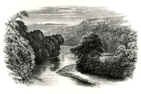 'On the Wharfe', c1890