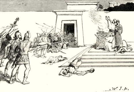 'Pompey in the Temple of Jerusalem', 1890.   Creator: Unknown.