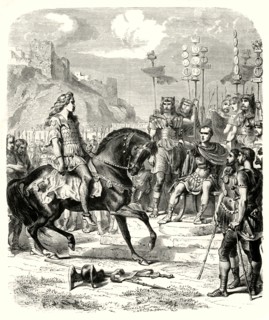 'Vercingetorix Before Caesar',1890