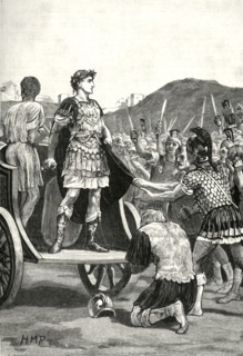 'Caesar Addressing the Malcontent Legions in the Campus Martius',1890
