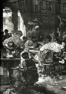 'A Roman Banquet',1890