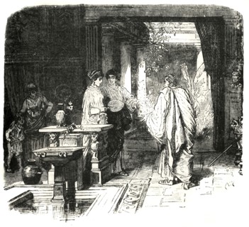 'Interior of a Roman House',1890