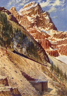 'The Spiral Tunnels on the Canadian Pacific Railway', c1948