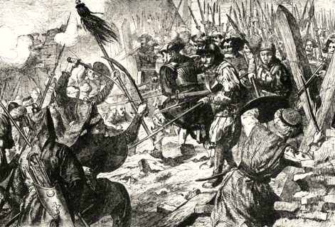 'Final Assault of the Turks in their First Siege of Vienna (1529)',1890