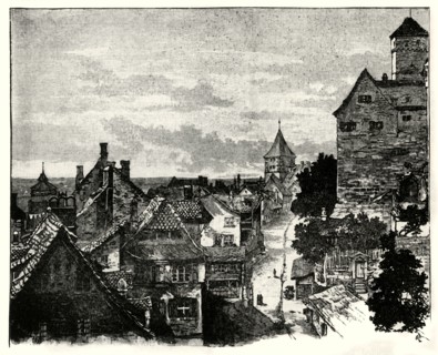 'The Kaiserberg, Nuremberg'