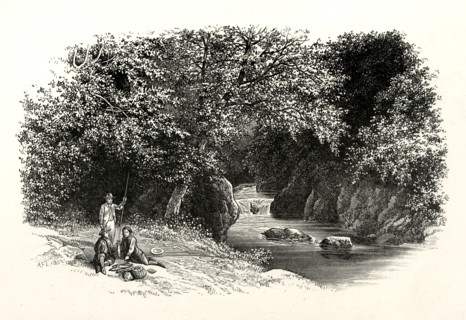 'On the Dargle', c1890