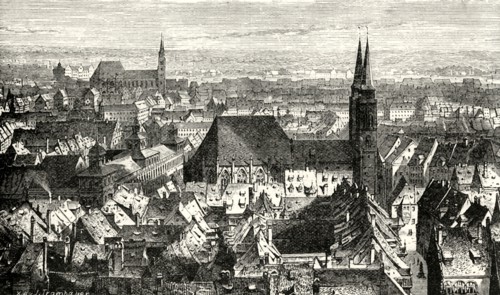 'Nuremberg from the Walls',1890