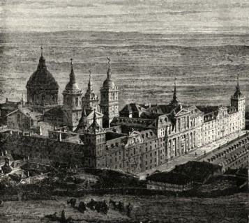 'The Escurial, near Madrid'