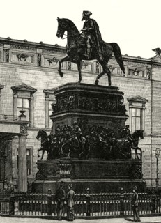 'Rauch's Statue of Frederick the Great, Berlin'