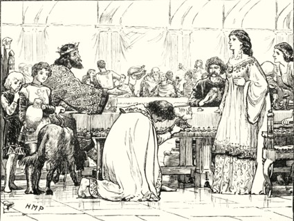 'The Last Banquet of Alboin', (c570AD)