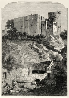'The Castle of Falaise and Fountain of Arlette',1890
