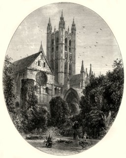 'Bell Harry Tower, Canterbury Cathedral'