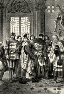'Duke Rudolf IV as Founder of the Stephen Cathedral', (c1360)