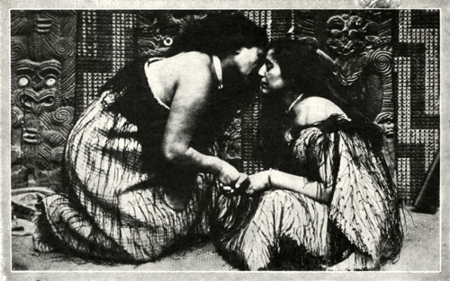'The "Hongi", A Maori Greeting'