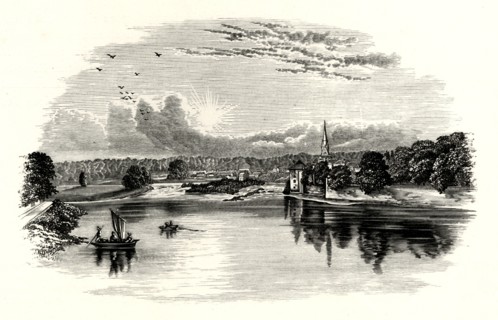 'On the Tweed', c1890