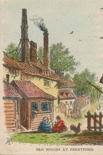 'Old Houses at Brentford', 19th century?                 Creator: Unknown.