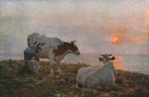 'The Setting Sun', c1897, (c1930).  Creator: Adrian Stokes.
