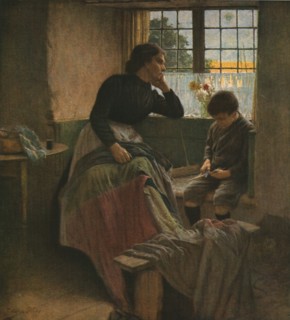 'The Tender Grace of a Day that is Dead', late 19th century, (c1930).  Creator: Walter Langley.