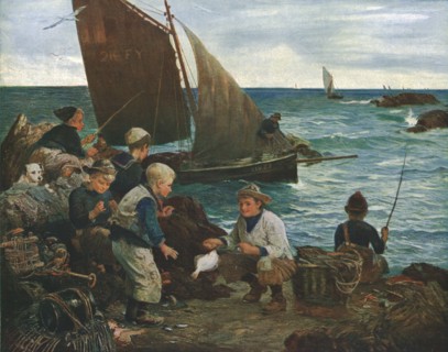 'Sons of the Sea', c1912, (c1930).  Creator: John Robertson Reid.