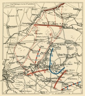 'The Second Phase of the Great Retreat...1914', (c1920).  Creator: Unknown.