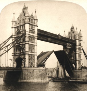 'The New Tower Bridge, London', 1896.  Creator: Works and Sun Sculpture Studios.