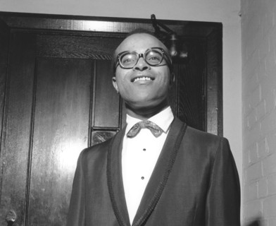 Jon Hendricks, Count Basie tour, 1962. Creator: Brian Foskett.