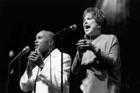 Jon Henricks and Annie Ross, North Sea Jazz Festival, The Hague, Netherlands, 1999. Creator: Brian Foskett.