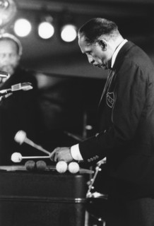 Milt Jackson, Brecon Jazz Festival, Powys, Wales, 1997. Creator: Brian Foskett.