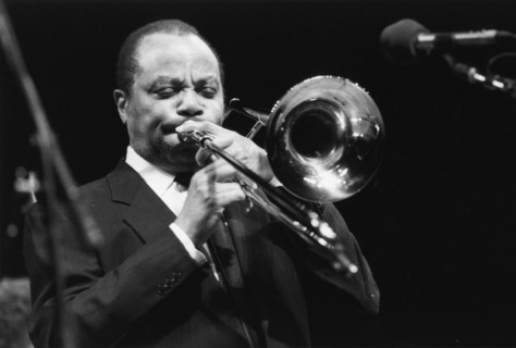 J.J.Johnson, North Sea Jazz Festival, The Hague, Netherlands, 1993. Creator: Brian Foskett.