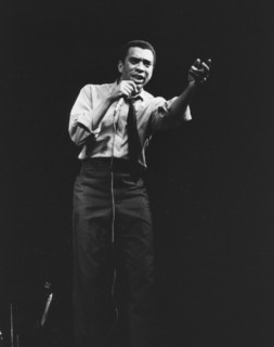 Oscar Brown Jr, London, 1963. Creator: Brian Foskett.