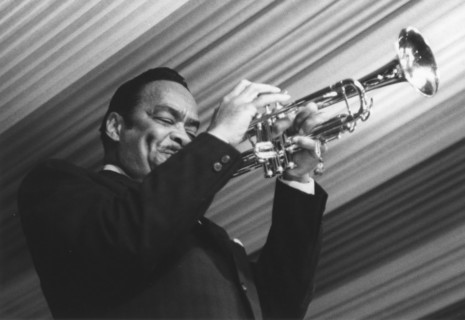Buck Clayton, Manchester Jazz Festival, 1963. Creator: Brian Foskett.