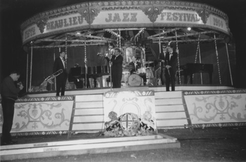 Nat Gonella, Beaulieu Jazz Festival, Hampshire, 1960. Creator: Brian Foskett.
