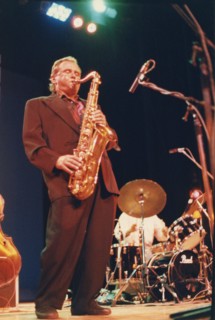 Stan Getz, North Sea Jazz Festival, The Hague, Holland, 1988. Creator: Brian Foskett.