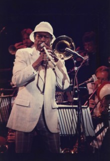Al Grey, Capital Radio Jazz Festival, Knebworth, Herts, 1982. Creator: Brian Foskett.