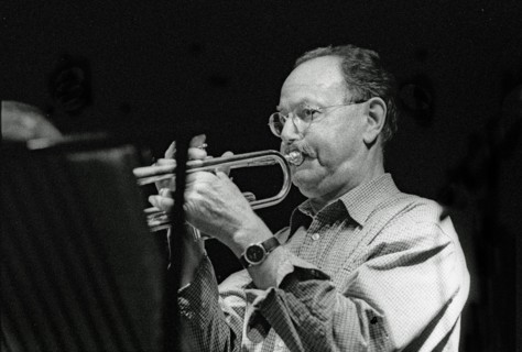 Ian Carr, Nucleus, Ronnie Scott's, Soho, London, July 2000. Creator: Brian O'Connor.