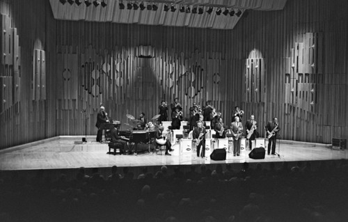 Frank Foster, Count Basie Orchestra, Barbican, London, 1986. Creator: Brian O'Connor.
