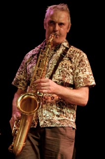 Mark Pappenheim, The Gogoville Blues Stars, Crawley Blues Club, Hawth, West Sussex, 18 Oct 2019. Creator: Brian O'Connor.