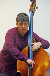 Simon Read, Adrian Cox Quartet, Loughton Methodist Church, Essex, 28 Sept 2019. Creator: Brian O'Connor.