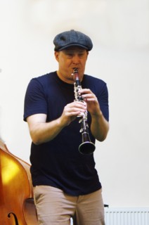 Adrian Cox, Adrian Cox Quartet, Loughton Methodist Church, Essex, 28 Sept 2019. Creator: Brian O'Connor.