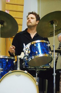 Gethin Jones, Adrian Cox Quartet, Loughton Methodist Church, Essex, 28 Sept 2019. Creator: Brian O'Connor.