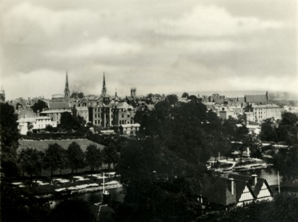 'Shrewsbury from the Schools', c1920s. Creator: Unknown.