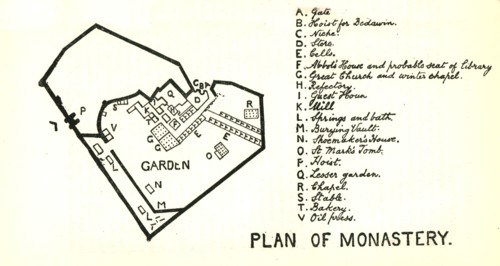 'Plan of Monastery of St. Anthony', c1915. Creator: Mark Sykes.