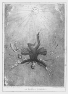 'The Fall of Icarus', 1834. Creator: John Doyle.