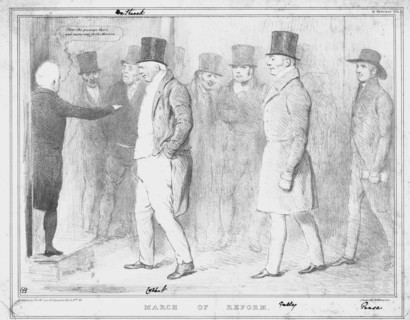'March of Reform', 1833. Creator: John Doyle.