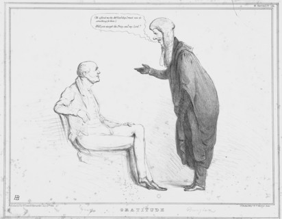 'Gratitude', 1834. Creator: John Doyle.