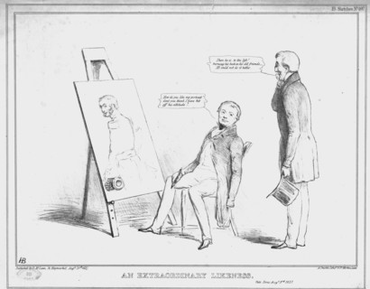 'An Extraordinary Likeness', 1837. Creator: John Doyle.