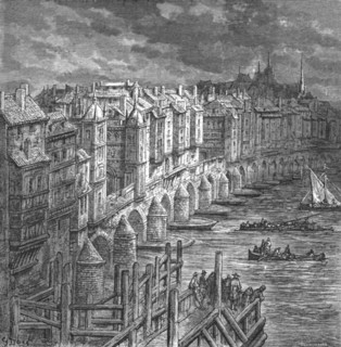 'London Bridge, 1694', 1872.  Creator: Gustave Doré.