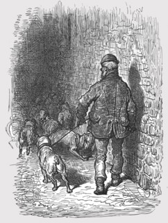 'Bull Dogs', 1872.  Creator: Gustave Doré.
